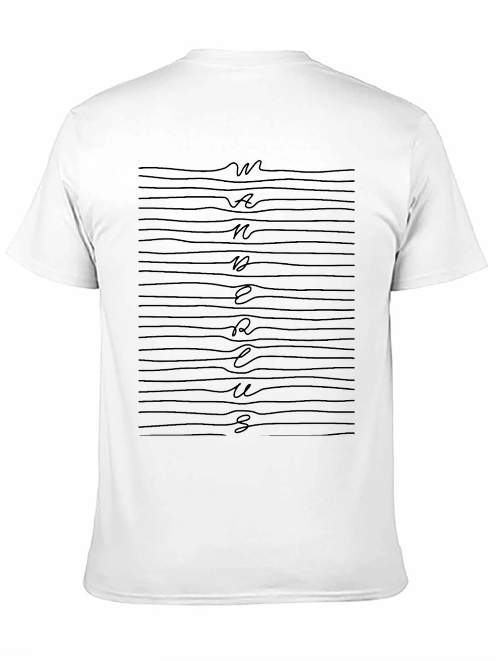 Mens Black Numerous Graphic Print T-Shirt