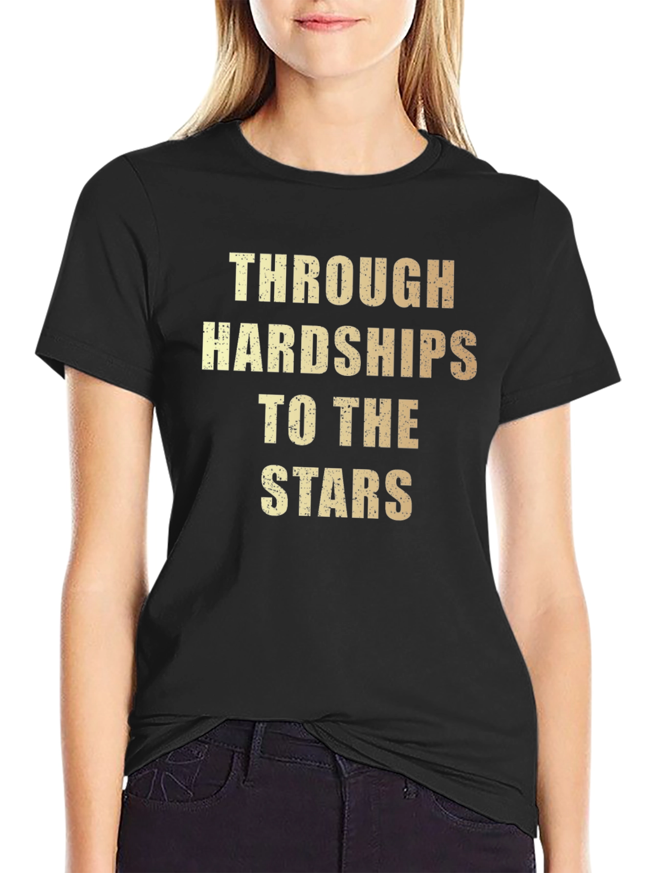 Through Hardships to the Stars T-Shirt