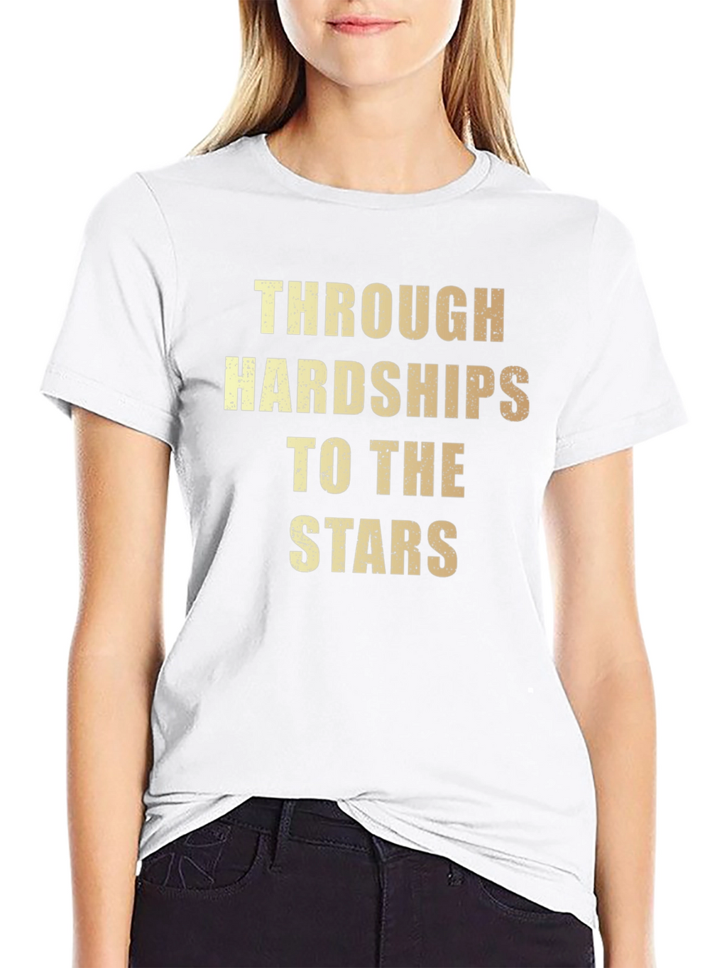Through Hardships to the Stars T-Shirt