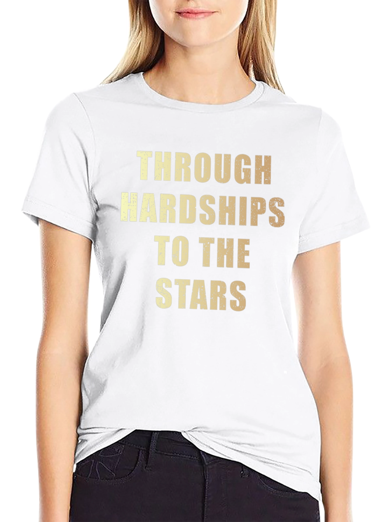 Through Hardships to the Stars T-Shirt