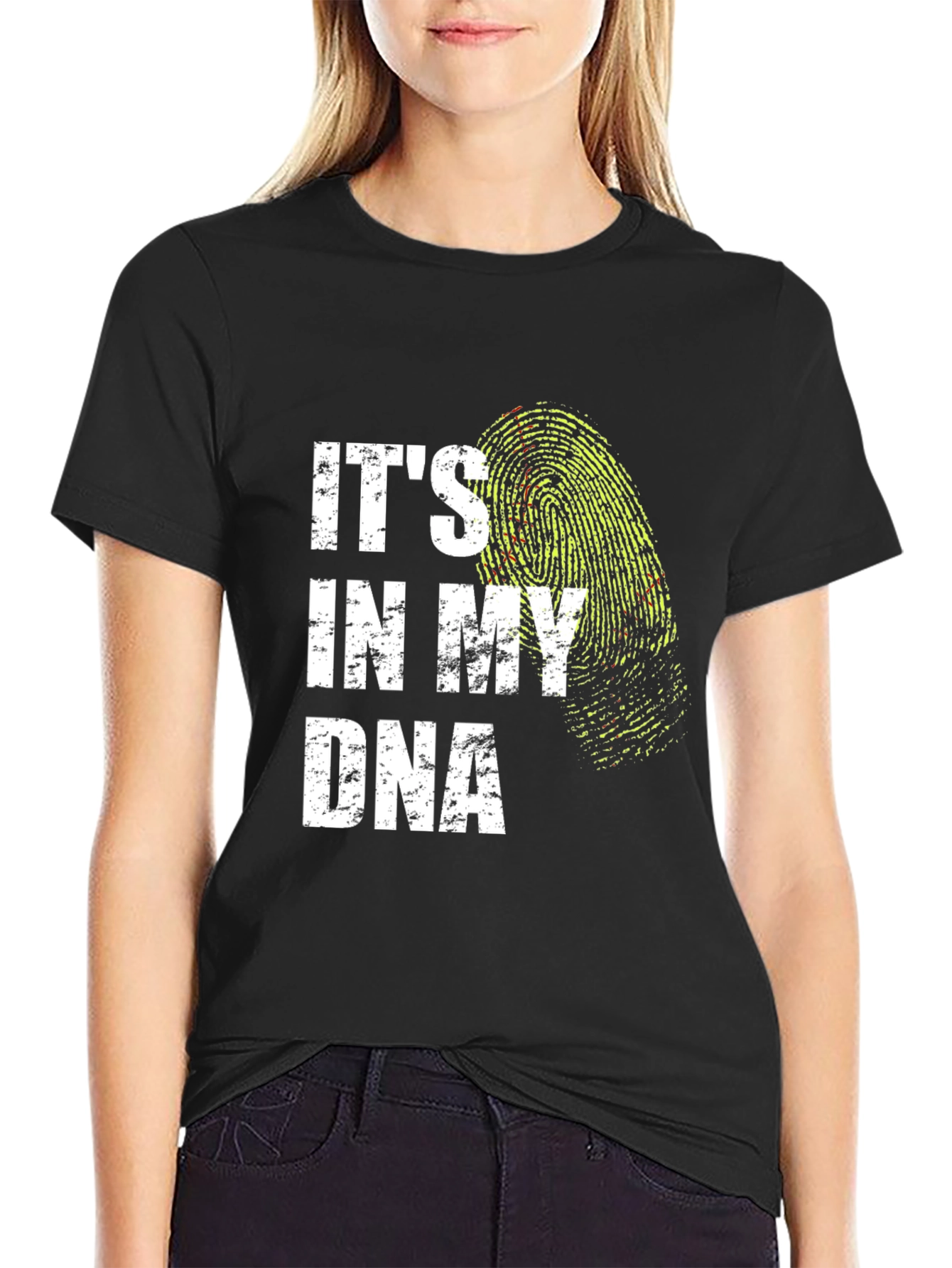 Its In My DNA T-Shirt Black
