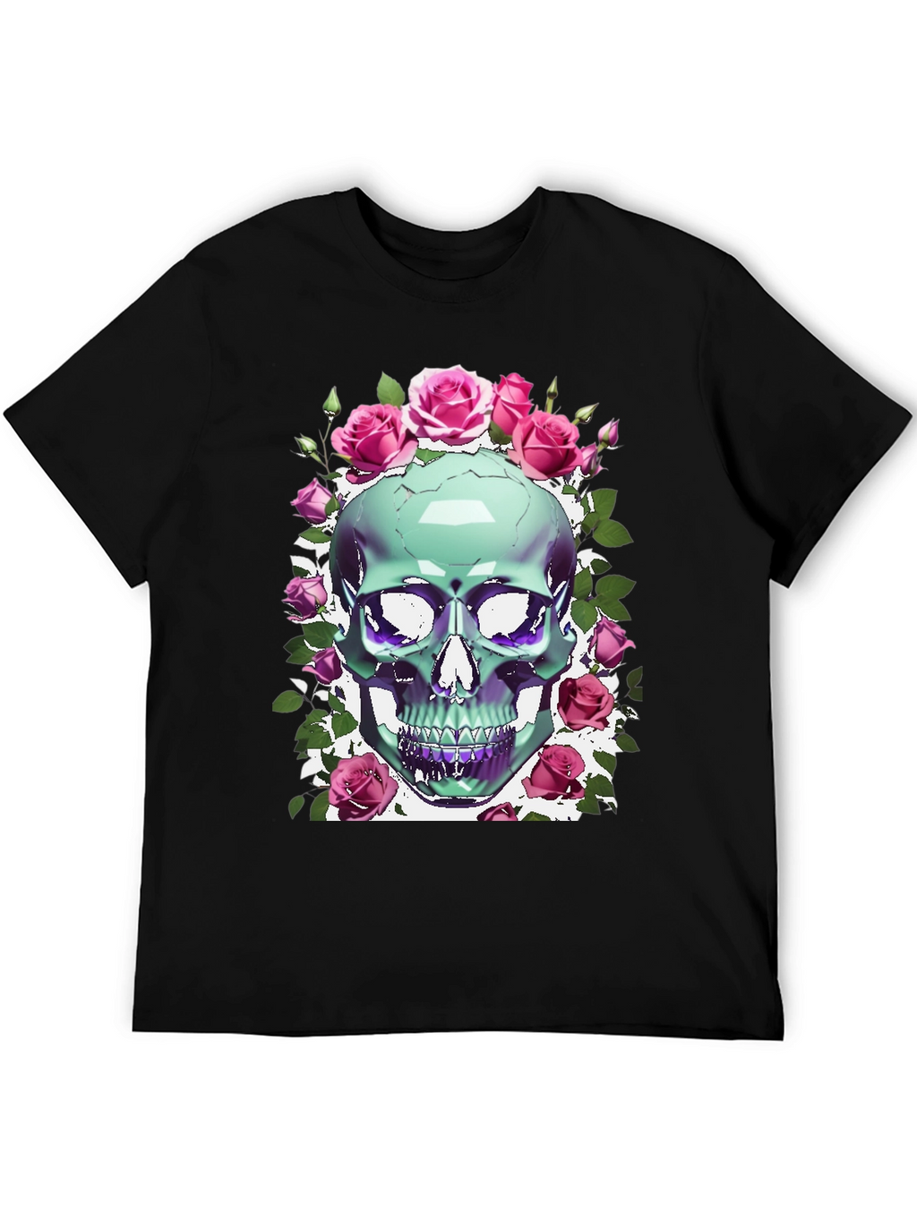 Skull & Roses Graphic Tee