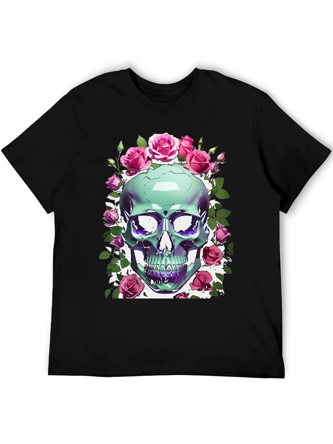 Skull & Roses Graphic Tee