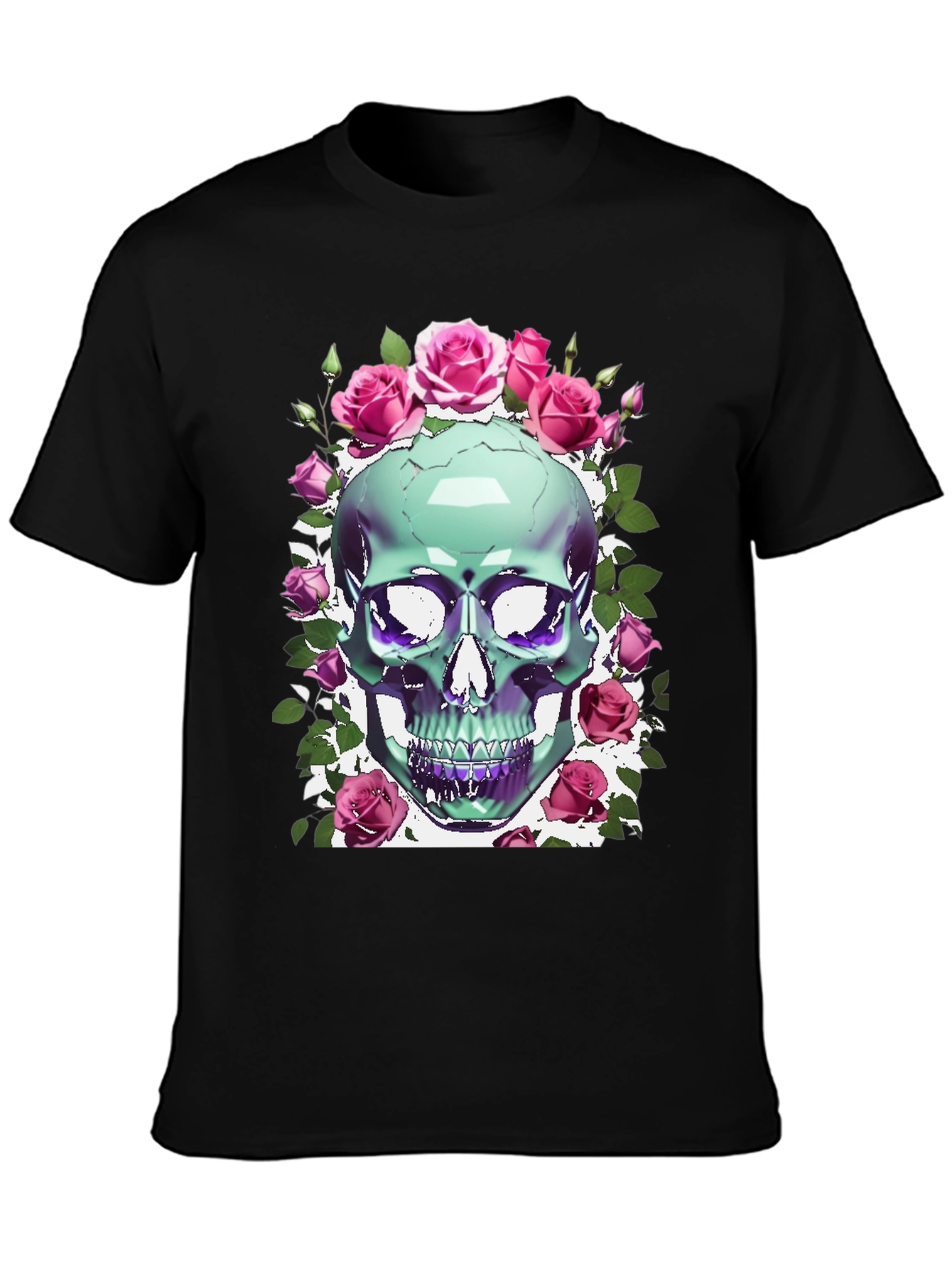 Skull & Roses Graphic Tee