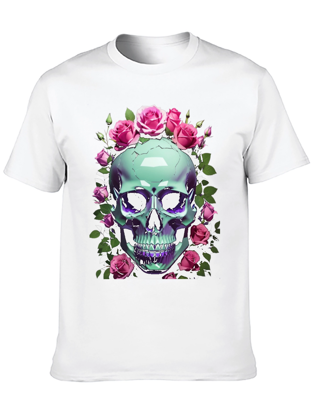 Skull & Roses Graphic Tee