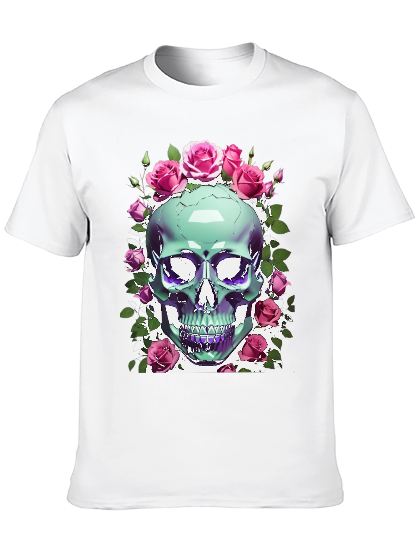 Skull & Roses Graphic Tee