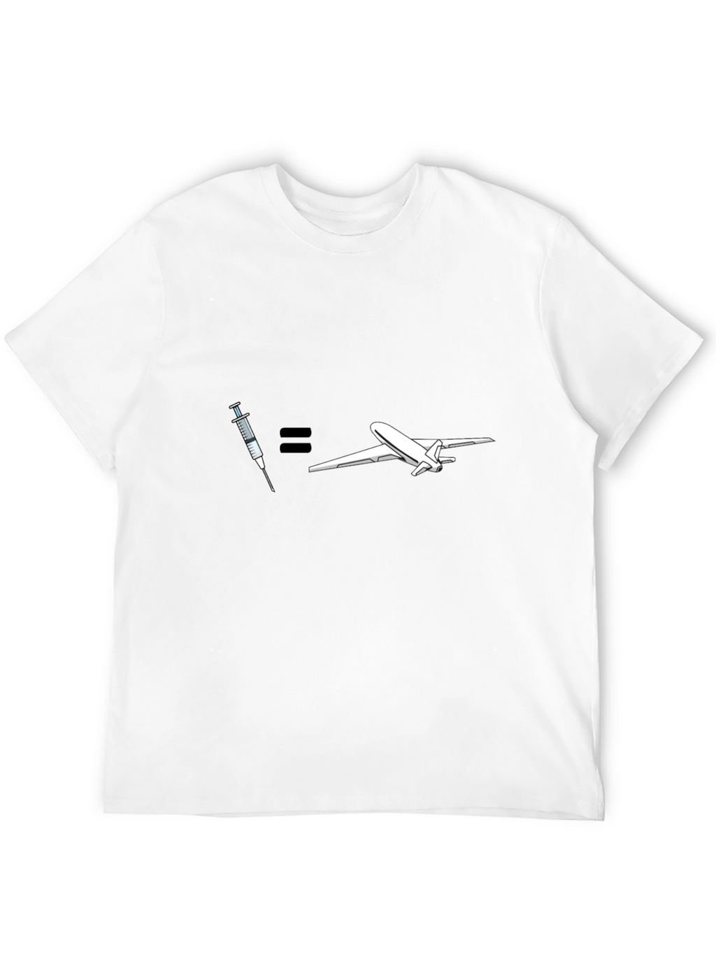 Vaccine = Travel Graphic T-Shirt