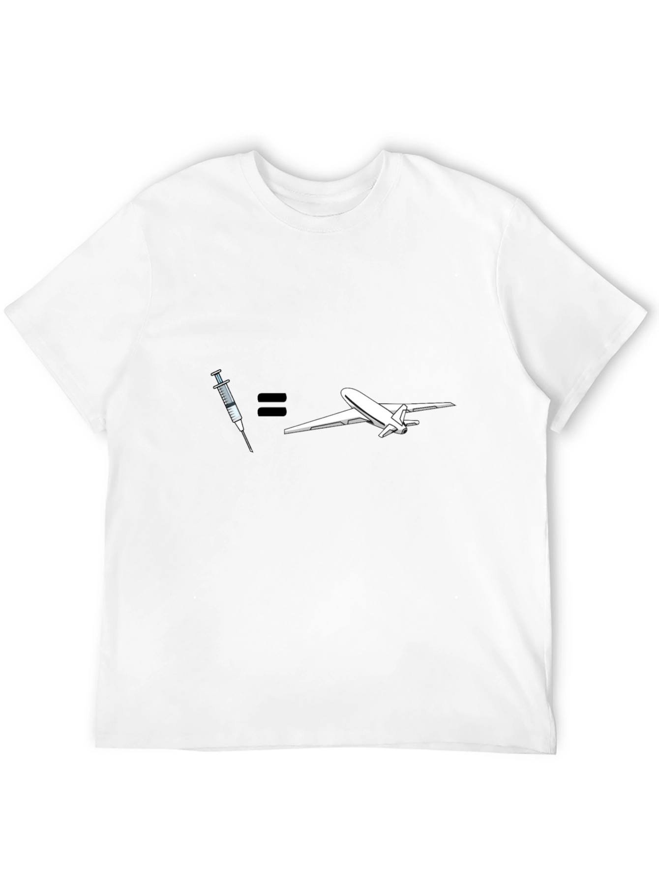 Vaccine = Travel Graphic T-Shirt