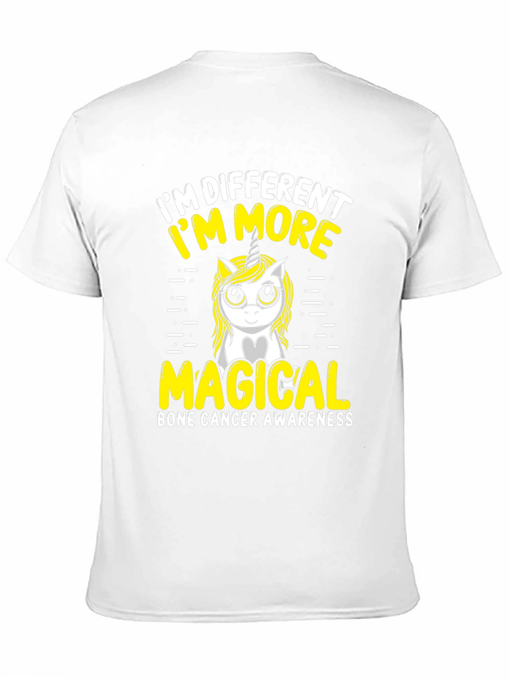 Bone Cancer Awareness Unicorn T-Shirt