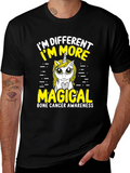Bone Cancer Awareness Unicorn T-Shirt