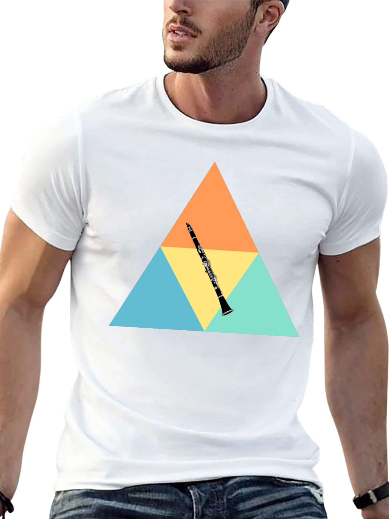 Clarinet Graphic Tee - Black T-Shirt