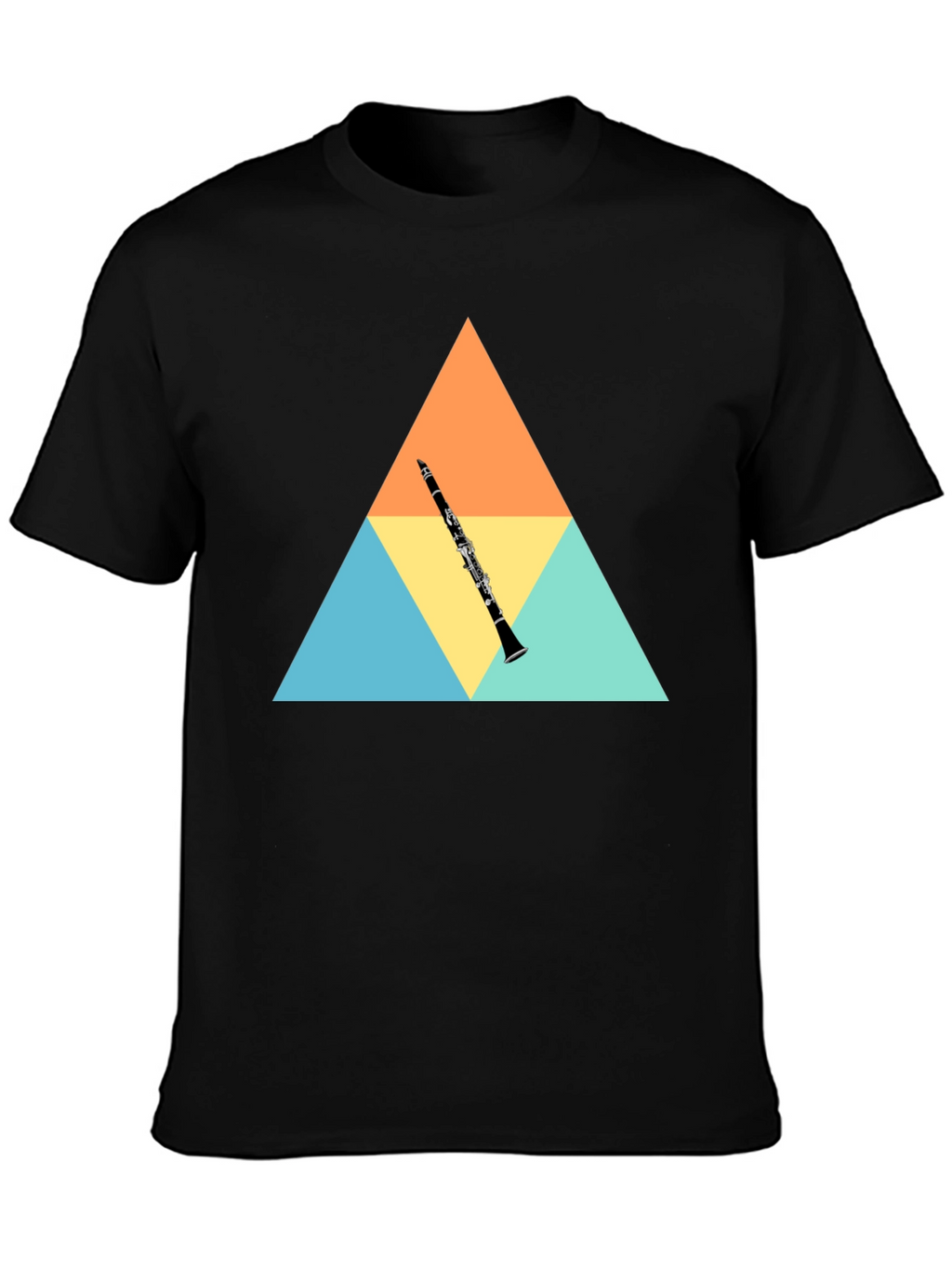 Clarinet Graphic Tee - Black T-Shirt
