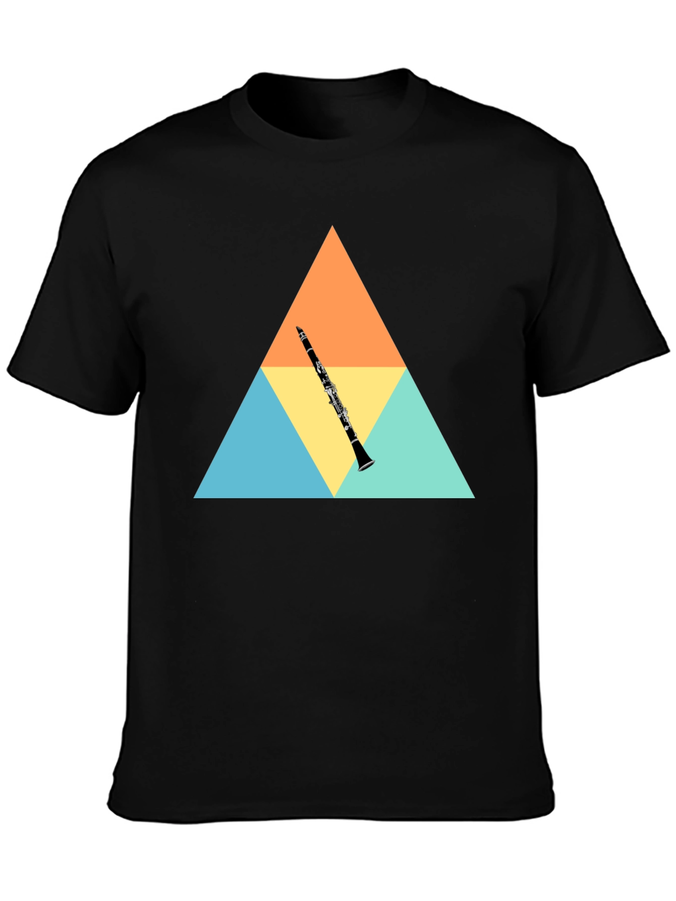 Clarinet Graphic Tee - Black T-Shirt