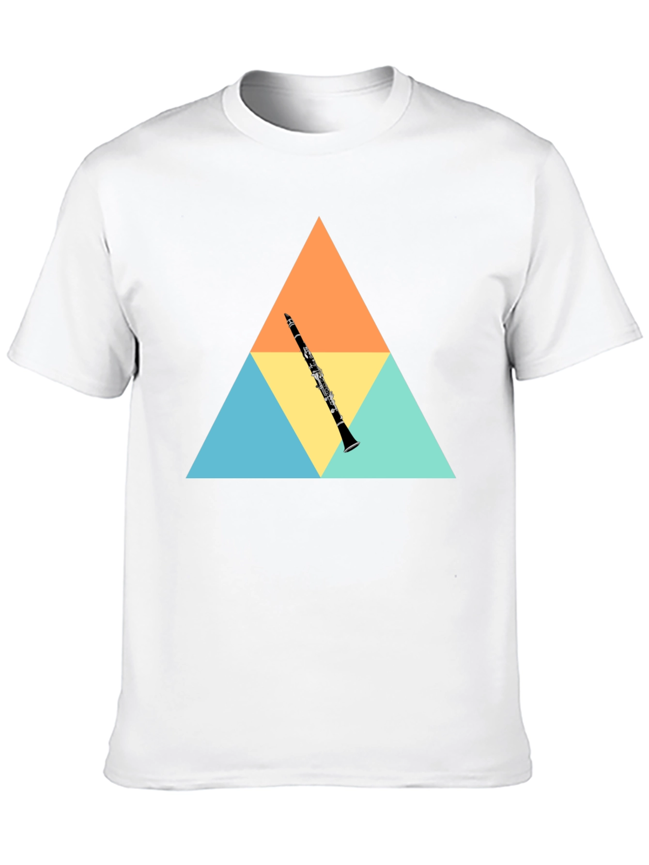 Clarinet Graphic Tee - Black T-Shirt
