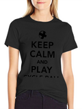 Keep Calm and Play Cycle Ball T-Shirt