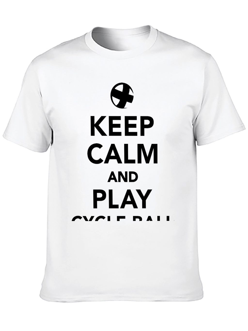 Keep Calm and Play Cycle Ball T-Shirt