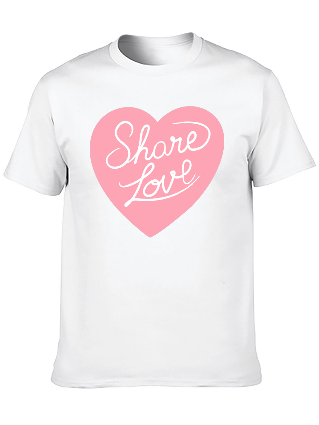 Share Love Graphic Tee - Black