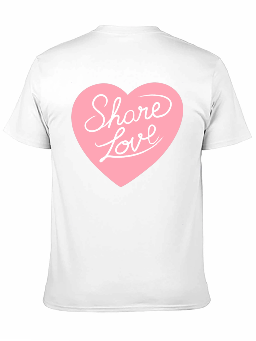 Share Love Graphic Tee - Black