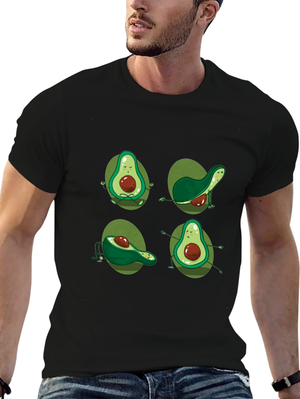 Yoga Avocado Graphic Tee