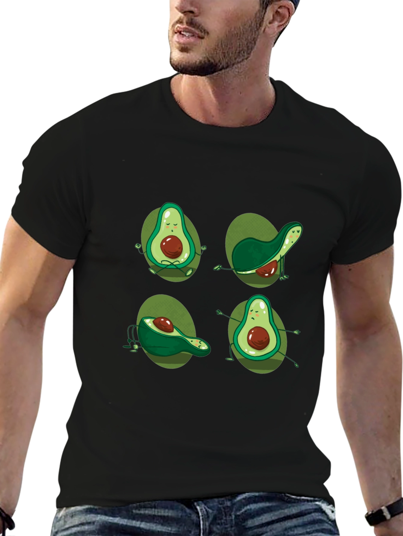Yoga Avocado Graphic Tee