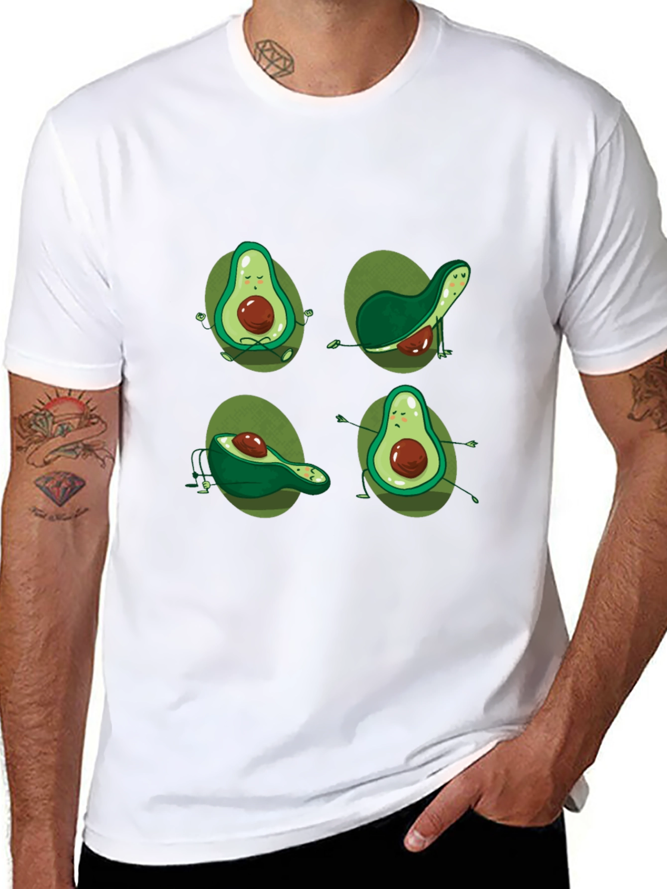 Yoga Avocado Graphic Tee
