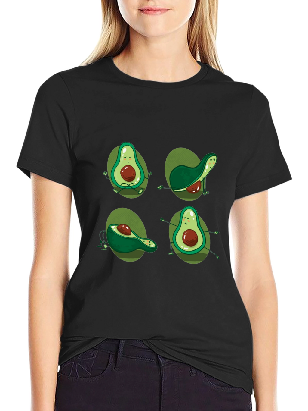 Yoga Avocado Graphic Tee