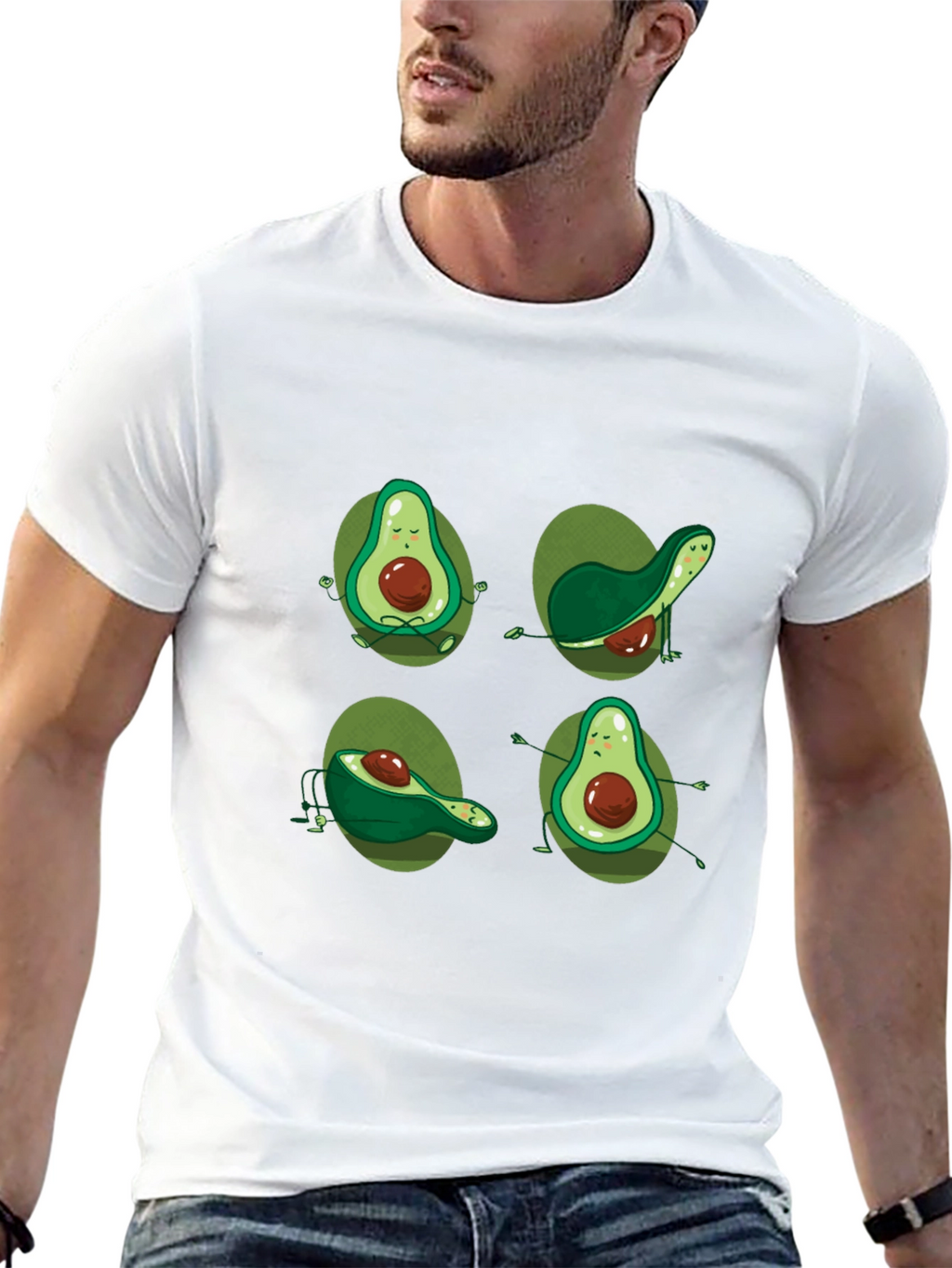 Yoga Avocado Graphic Tee