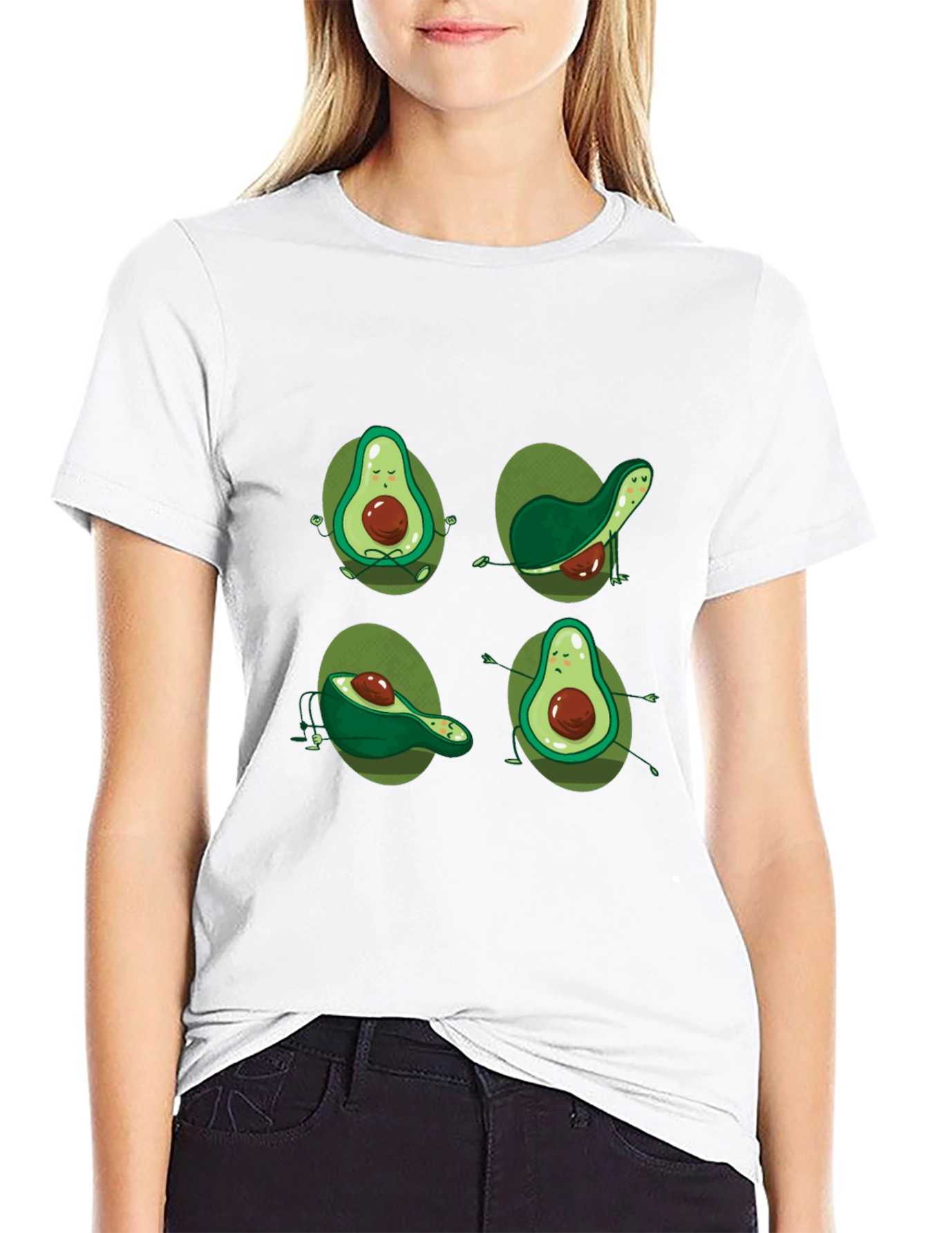 Yoga Avocado Graphic Tee