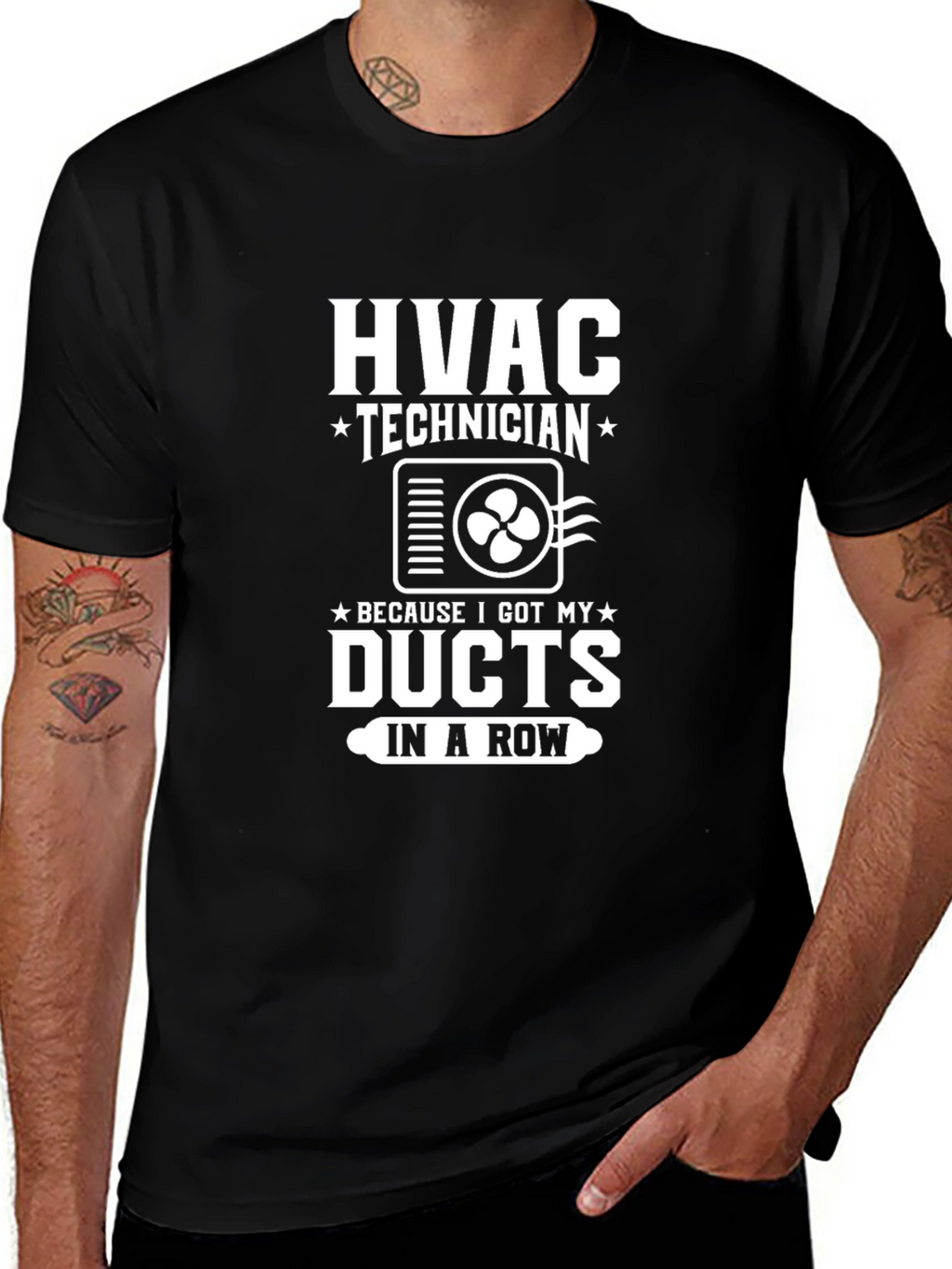 HVAC Technician T-Shirt - Duct Humor Tee