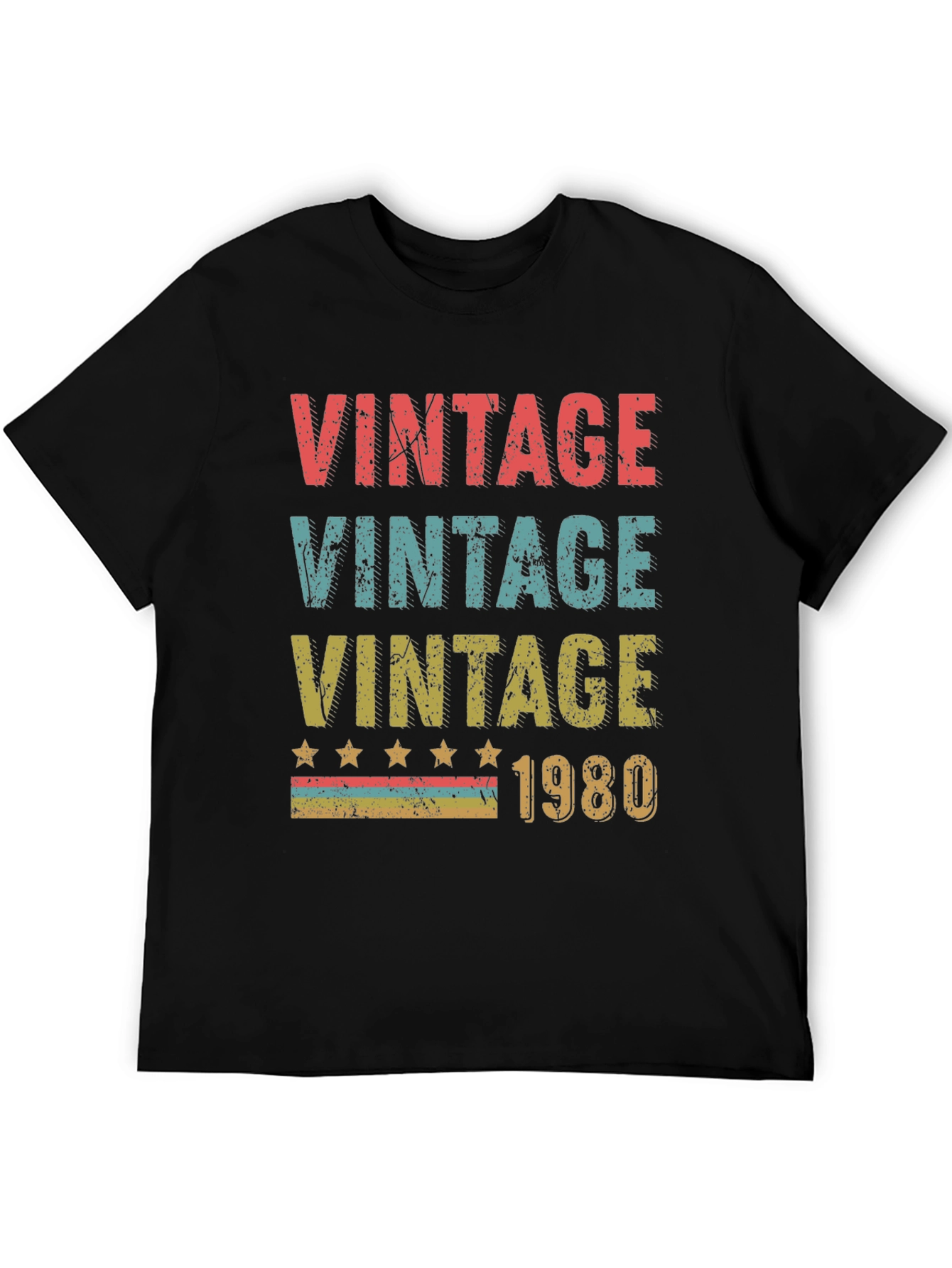 Vintage 1980 T-Shirt - Retro Style