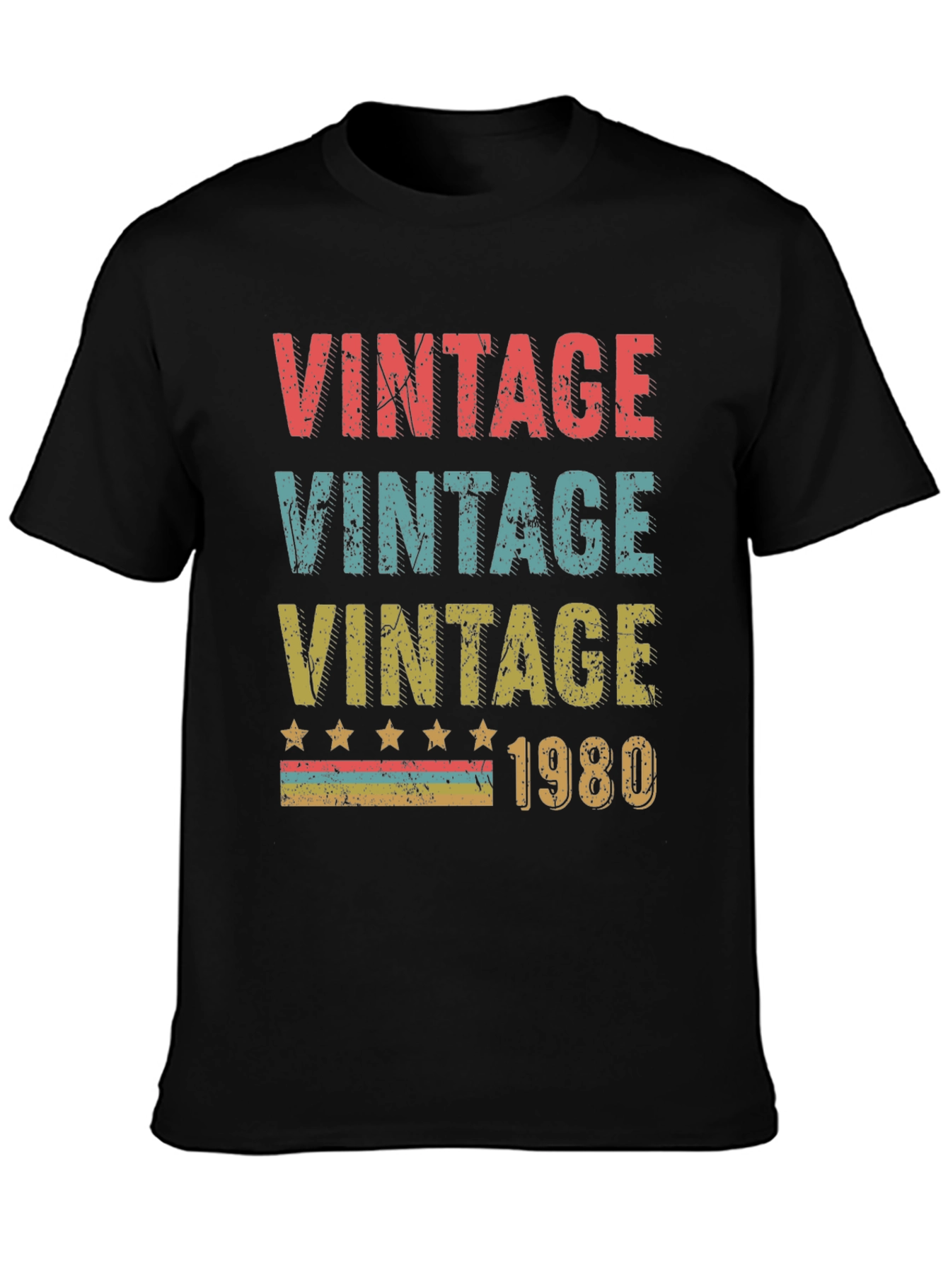 Vintage 1980 T-Shirt - Retro Style