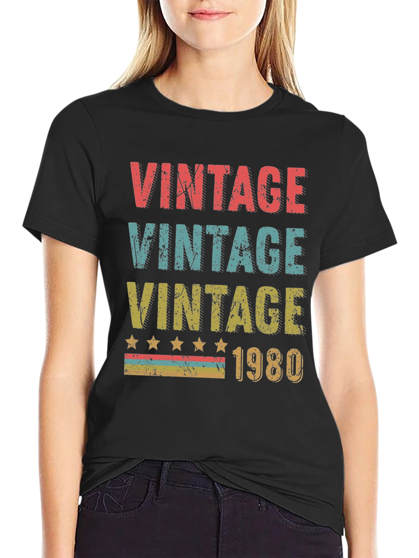 Vintage 1980 T-Shirt - Retro Style