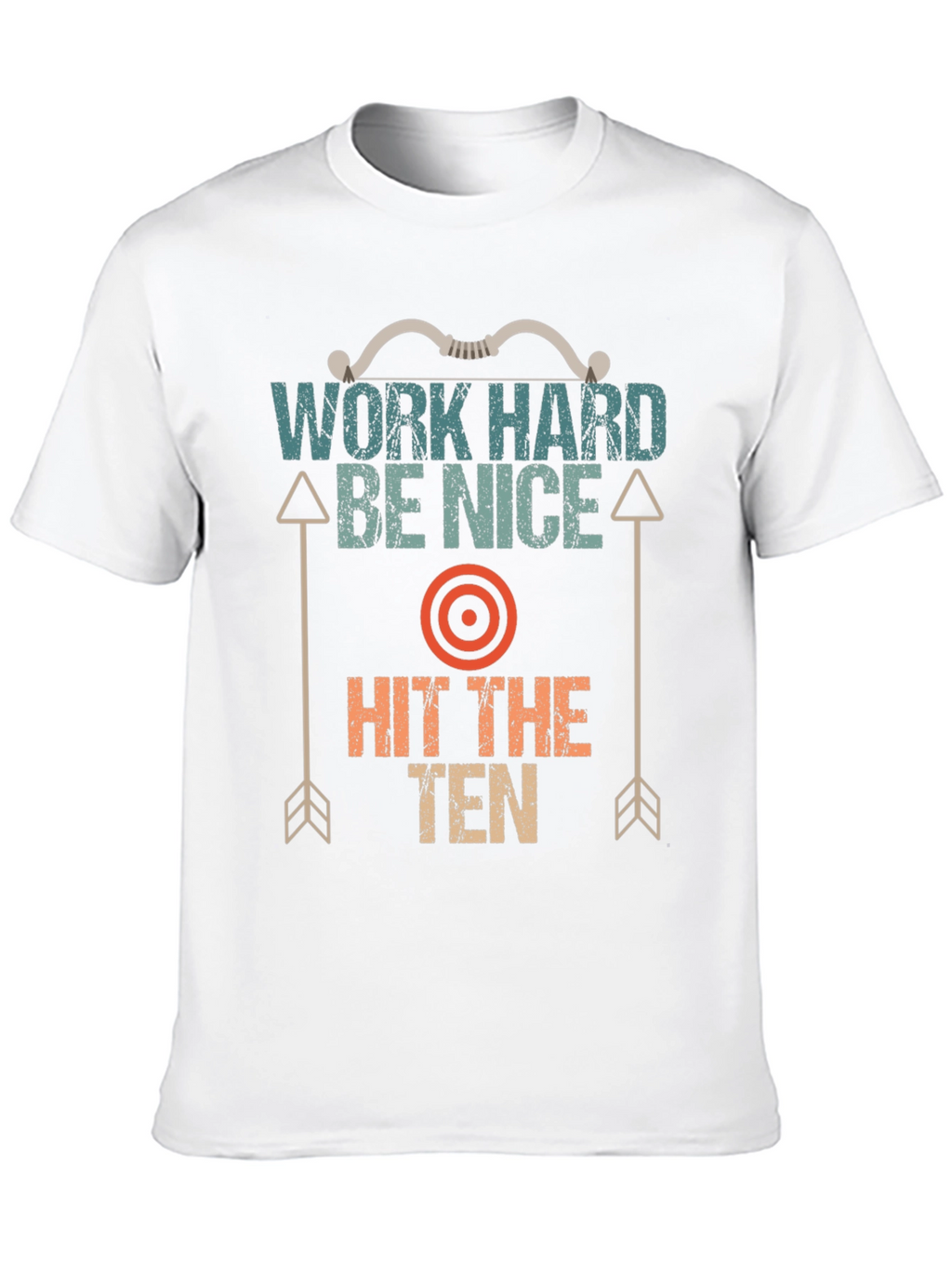 Work Hard Be Nice Archery T-Shirt
