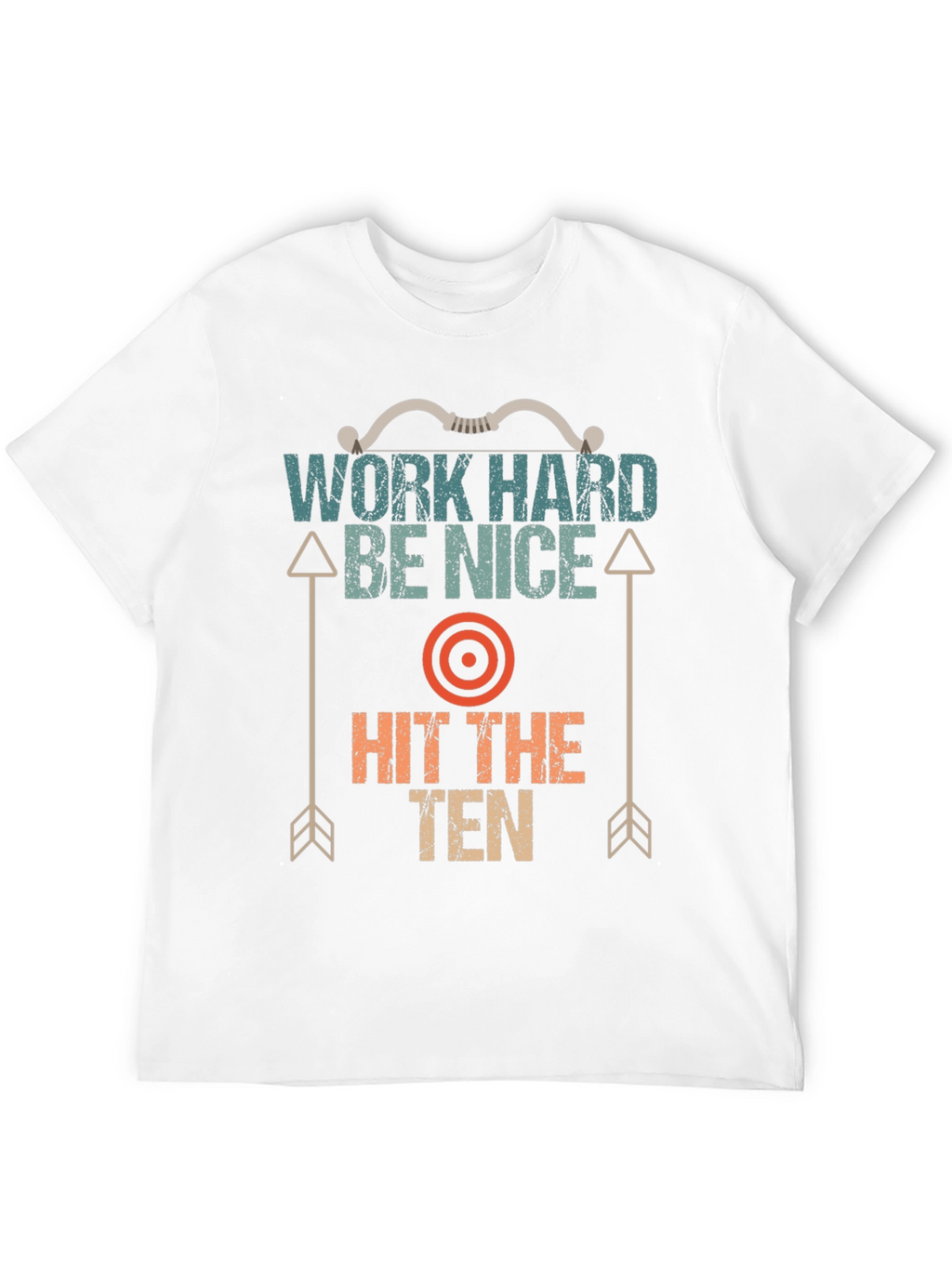 Work Hard Be Nice Archery T-Shirt