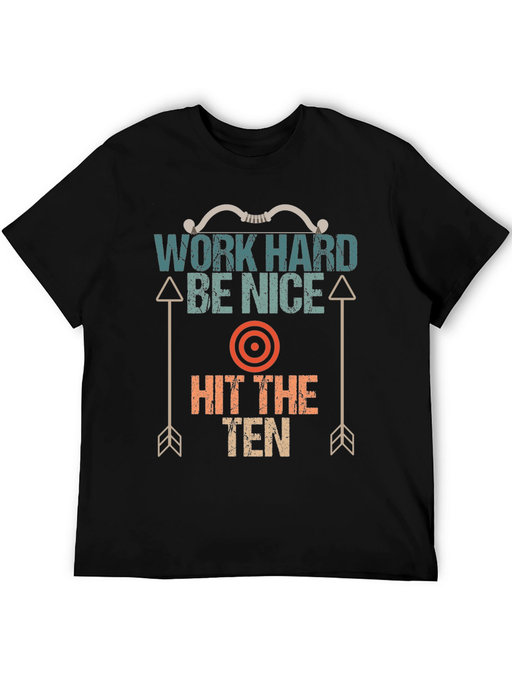 Work Hard Be Nice Archery T-Shirt