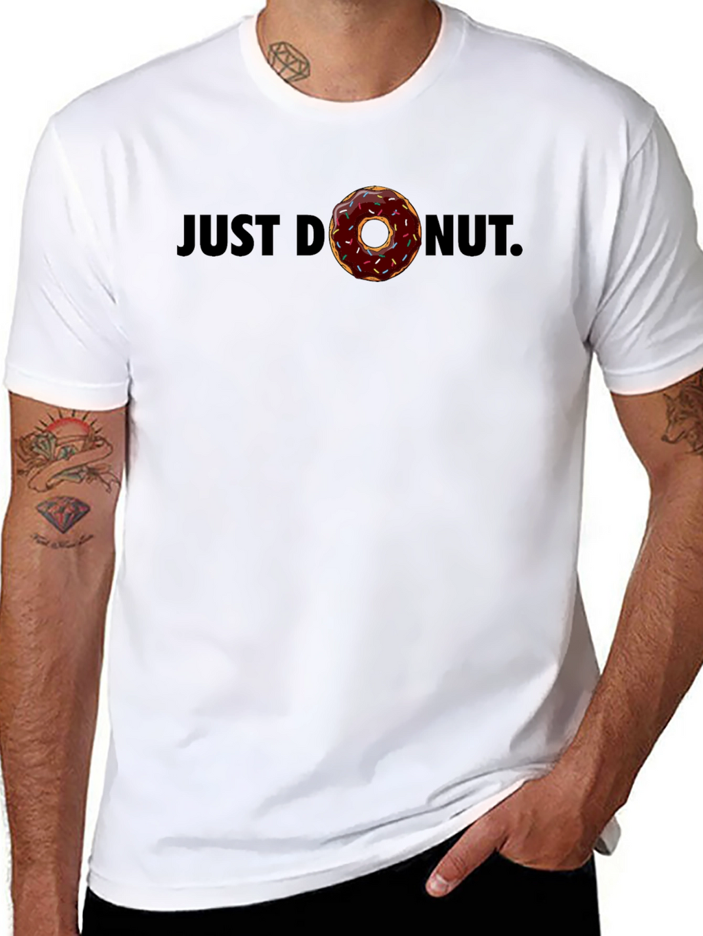 Just Donut T-Shirt - Funny Foodie Tee