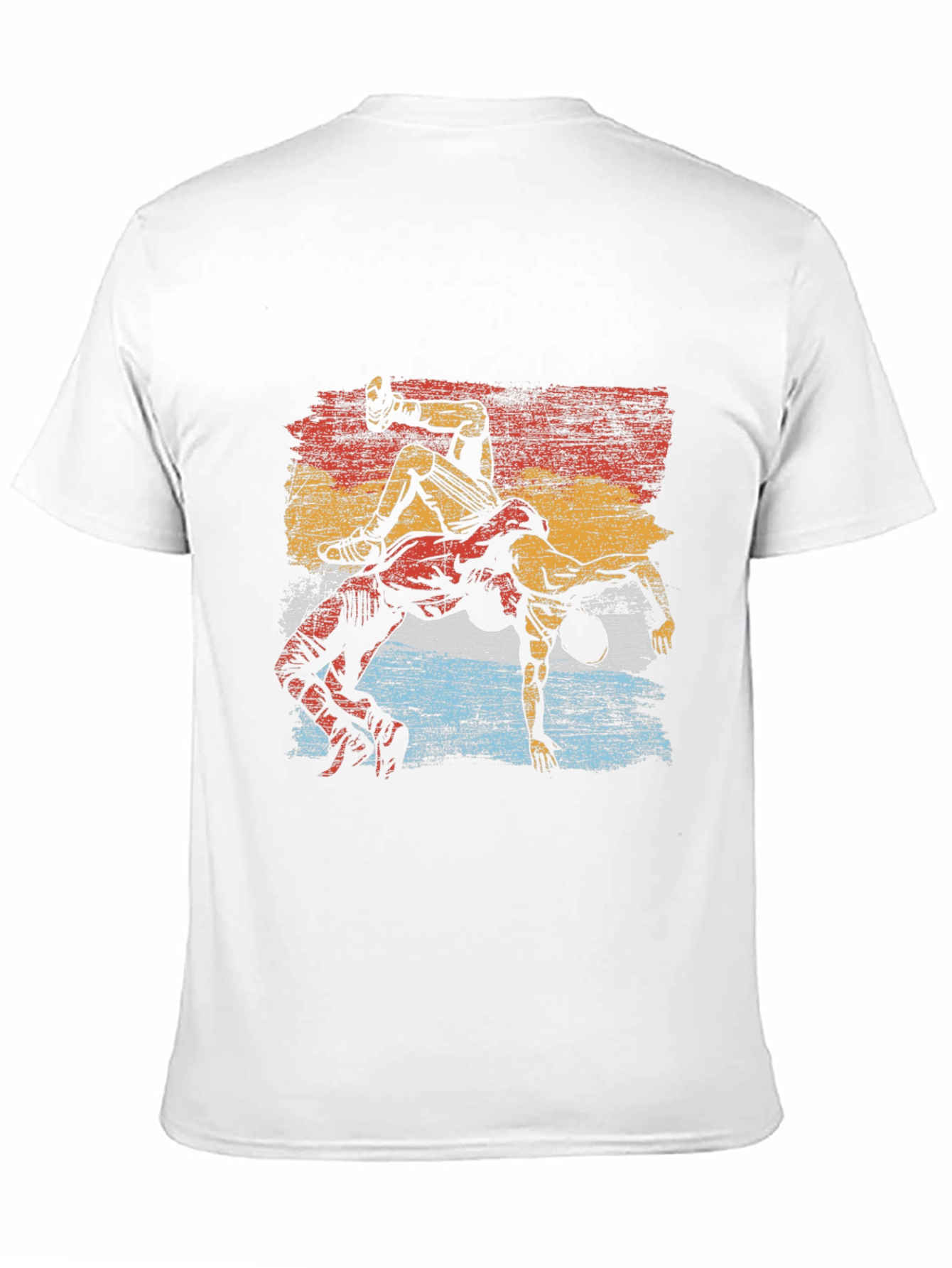 Wrestling Graphic Tee - Retro Style Black T-Shirt