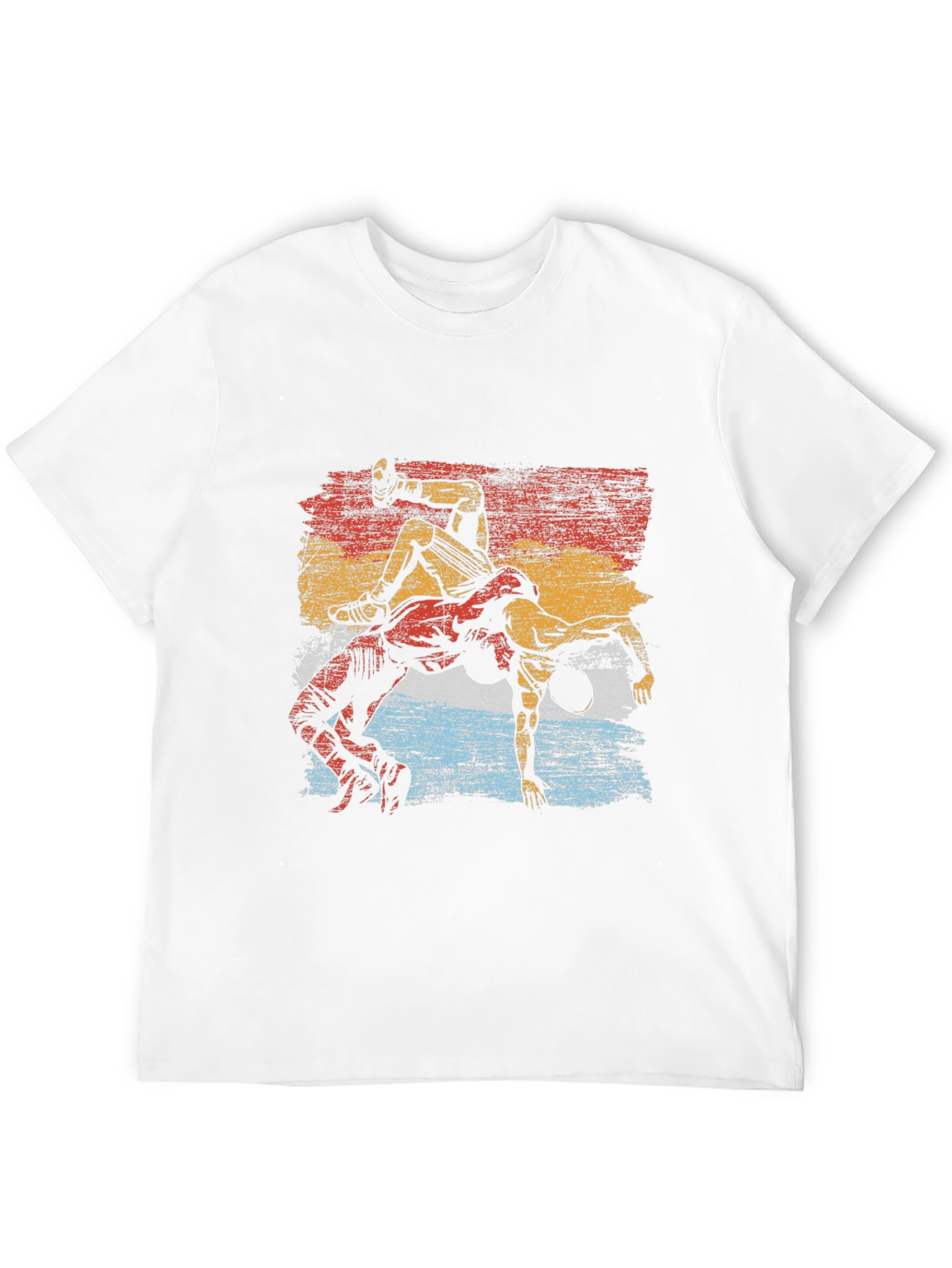 Wrestling Graphic Tee - Retro Style Black T-Shirt