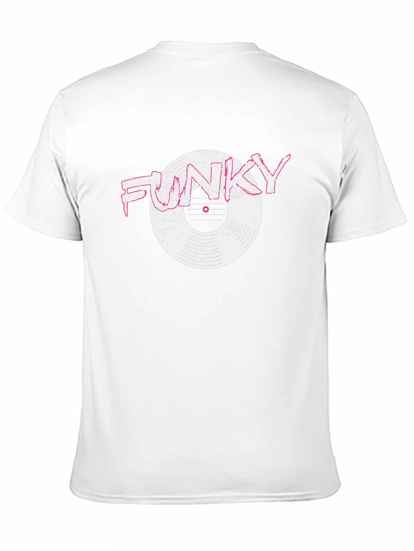 Funky Vinyl Graphic Tee - Retro Music Lover T-Shirt