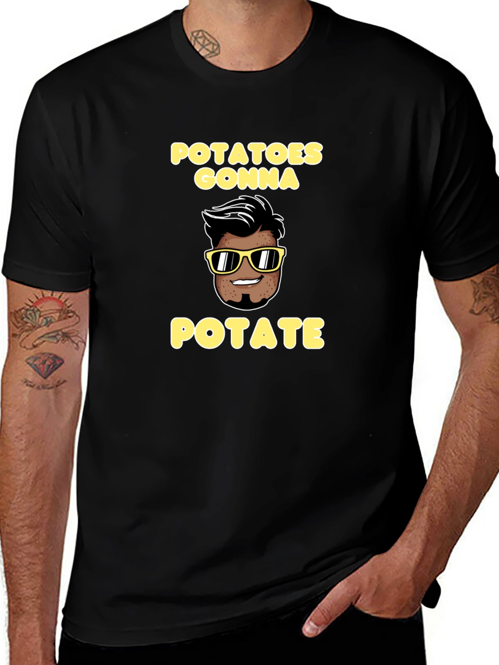 Potatoes Gonna Potate Graphic Tee