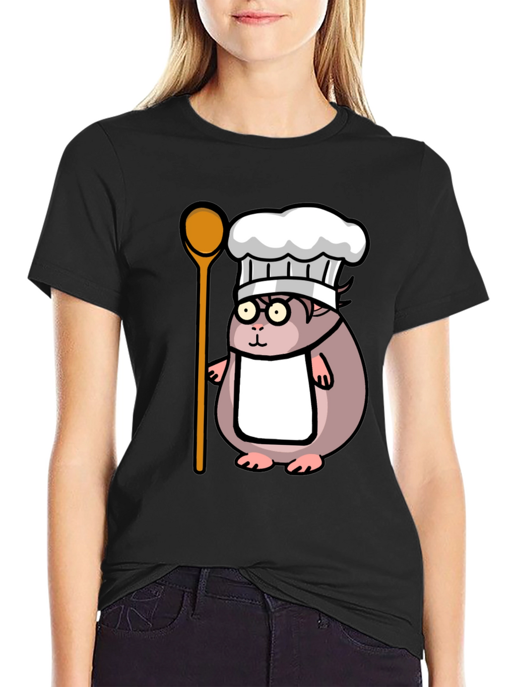 Chef Hamster T-Shirt - Cute Cook Design