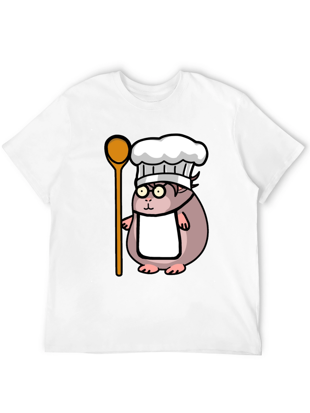 Chef Hamster T-Shirt - Cute Cook Design