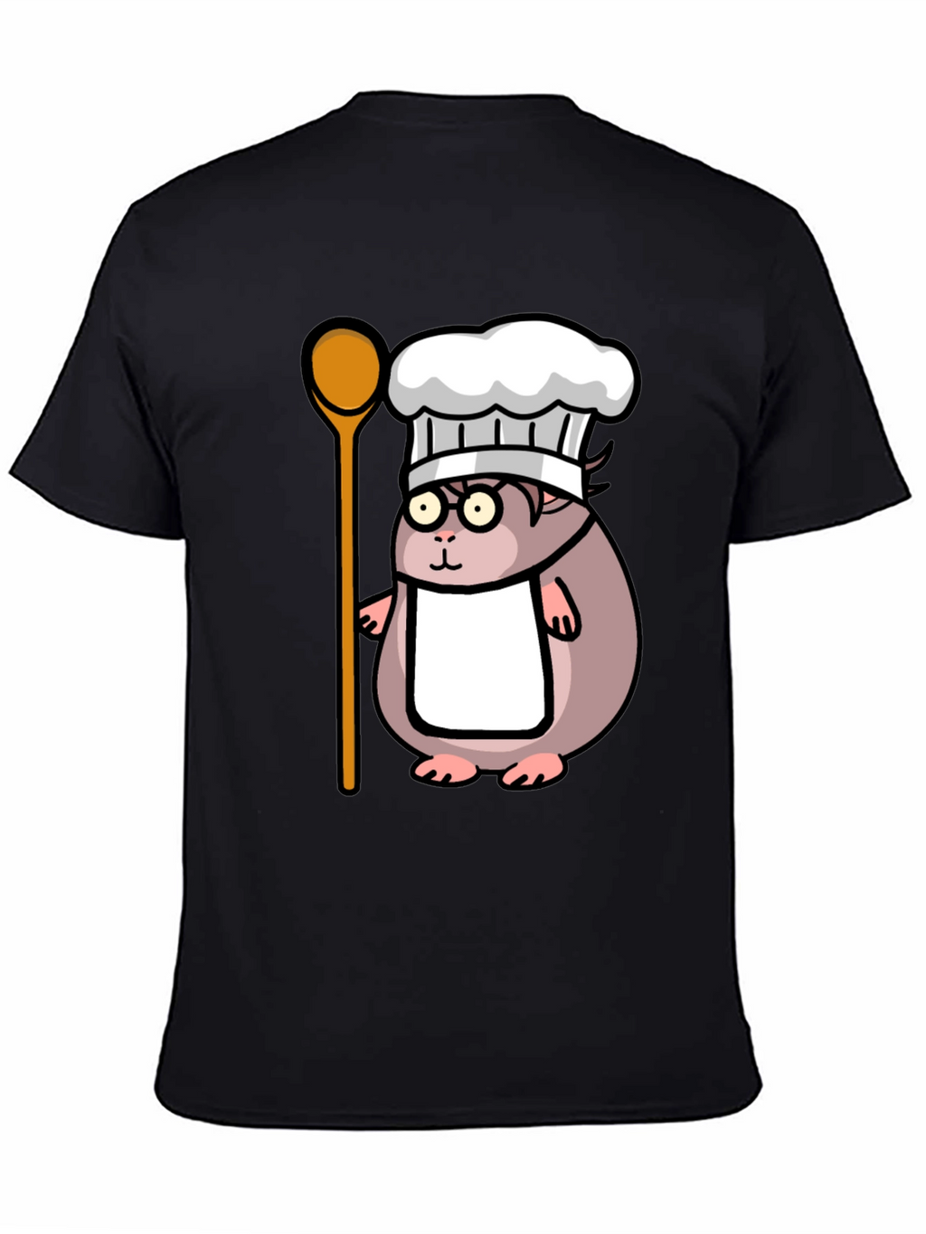 Chef Hamster T-Shirt - Cute Cook Design