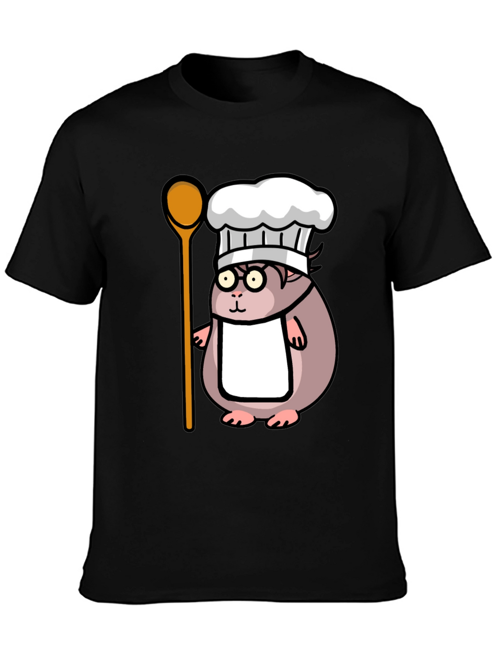 Chef Hamster T-Shirt - Cute Cook Design