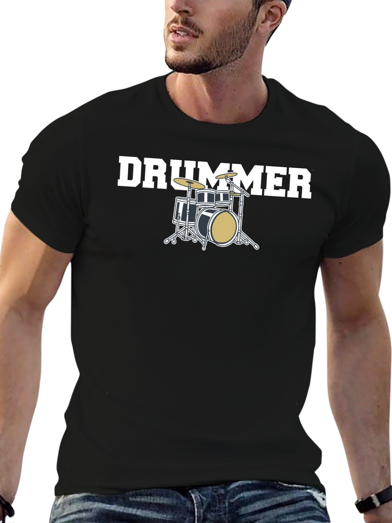 Drummer T-Shirt - Music Lover Tee