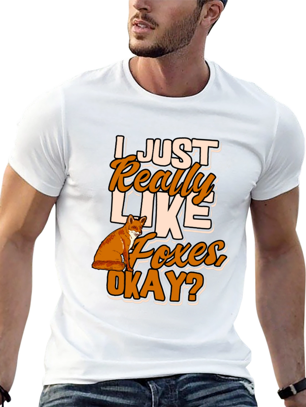 I Just Really Like Foxes Okay? T-Shirt