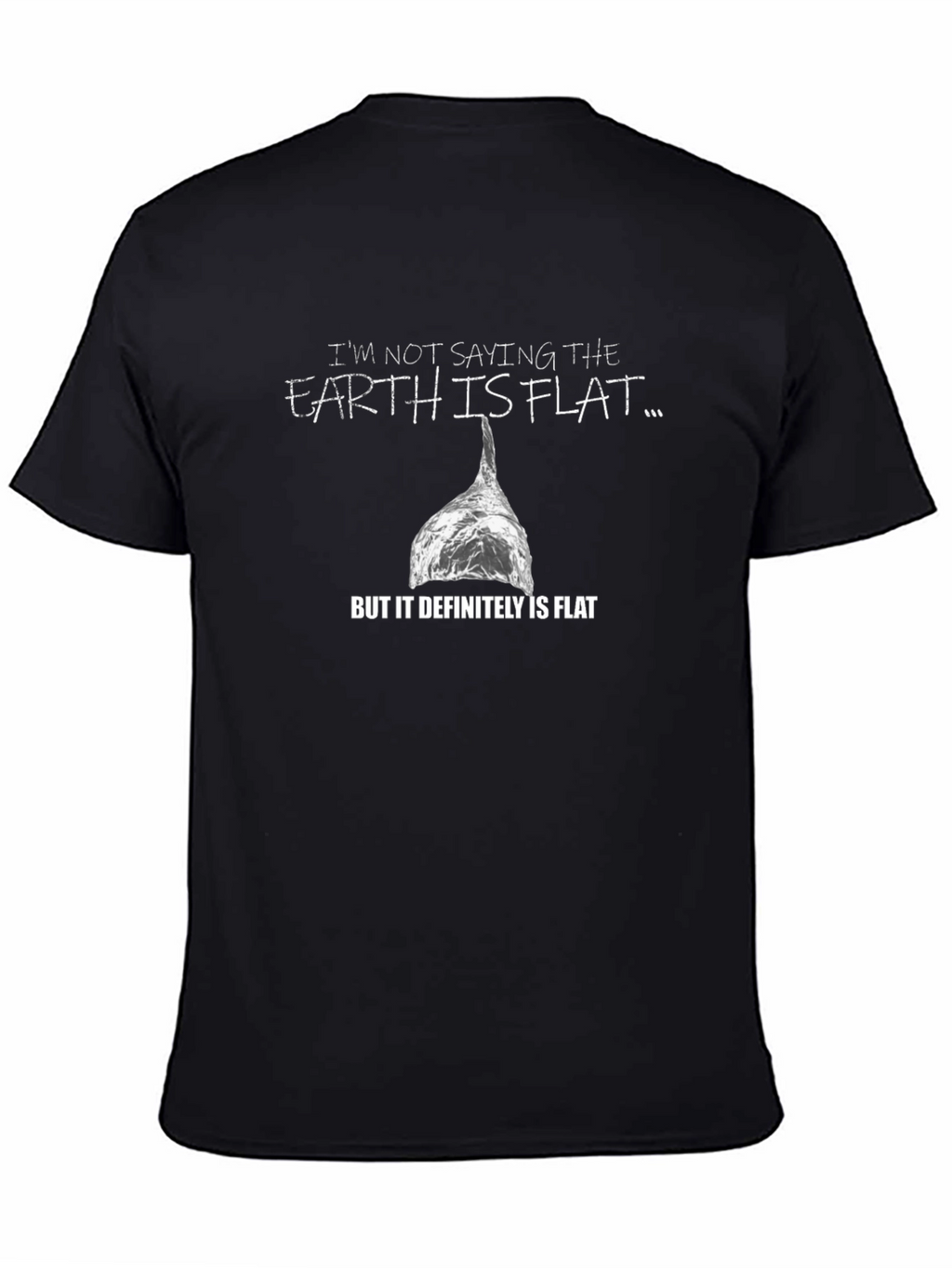 Flat Earth Conspiracy Theory Graphic T-Shirt