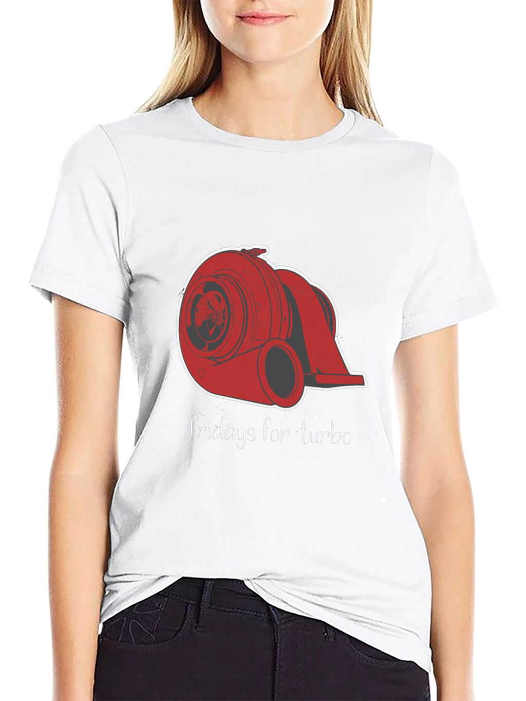 Fridays for Turbo T-Shirt - Black Graphic Tee