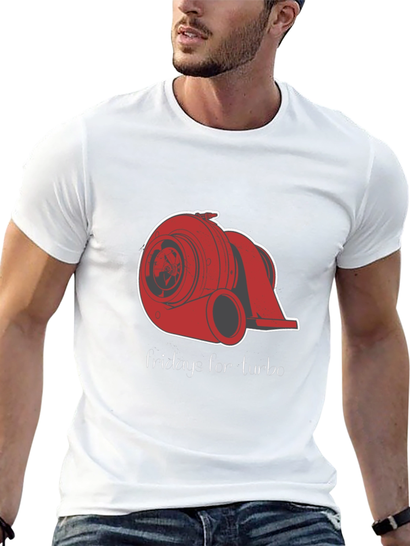 Fridays for Turbo T-Shirt - Black Graphic Tee