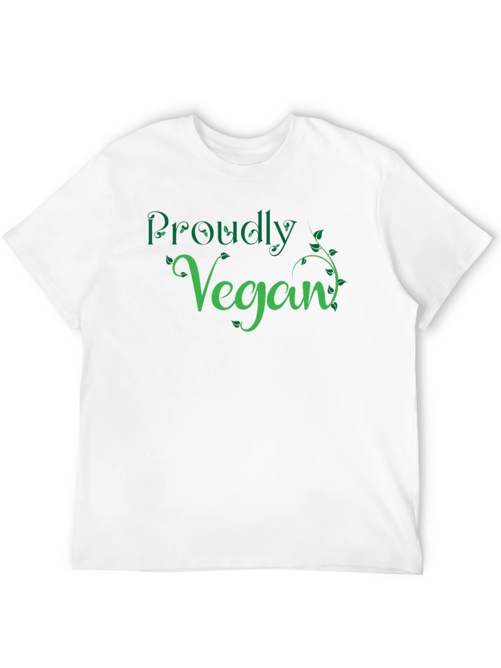 Proudly Vegan Graphic T-Shirt - Stylish & Comfortable